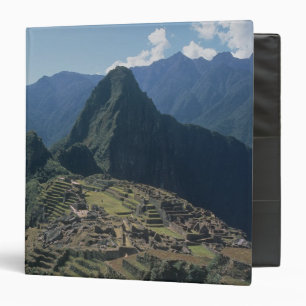View of the citadel at Machu Picchu Binder