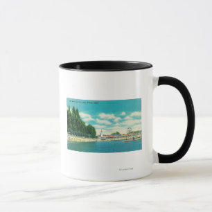 View of the City Beach and Pier Mug