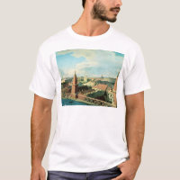 View of the city of Berlin with Altes Museum