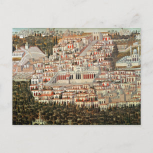 View of the city of Damascus Postcard