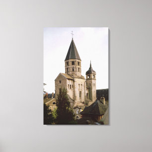 View of the Clocher de l'Eau Benite Canvas Print