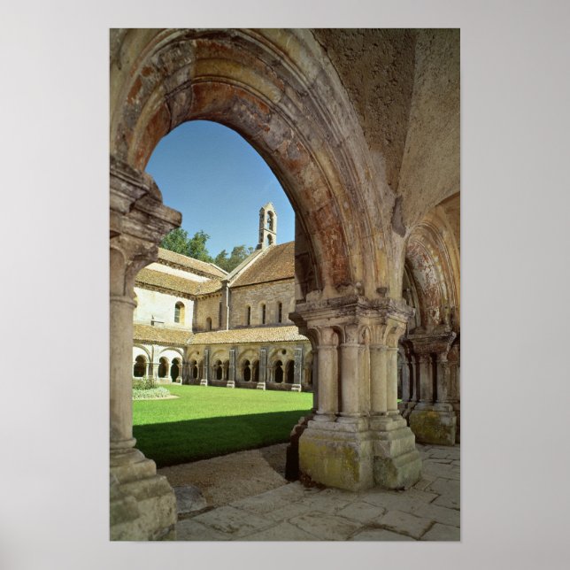 View of the cloister poster (Front)