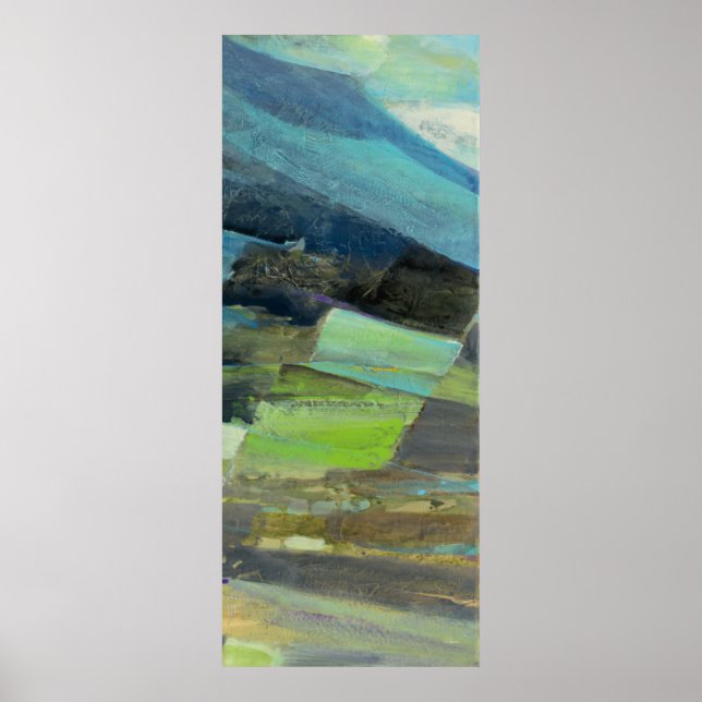 View of the Coast II | Abstract Print 2 (Front)