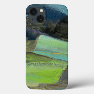 View of the Coast II Abstract Print iPhone 13 Case