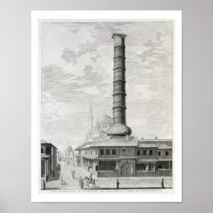 View of the Column of Constantine and the Principa Poster