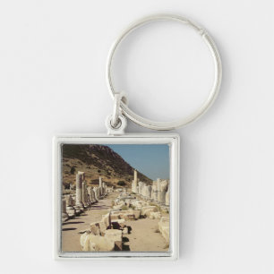View of the columns on the Upper Market Agora Keychain