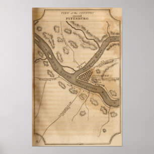 View of the Country round Pittsburg Poster