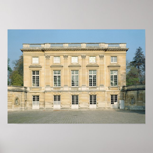 View of the Courtyard Facade of the Petit Poster (Front)