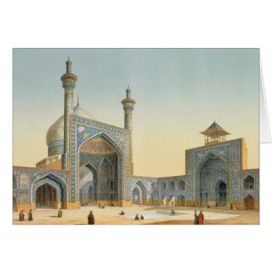 View of the Courtyard of the Mesdjid-i-Shah, Isfah