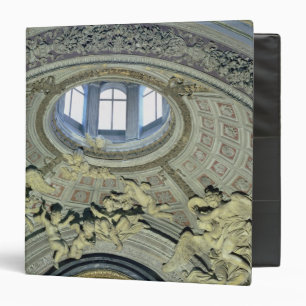 View of the cupola with angel musicians binder