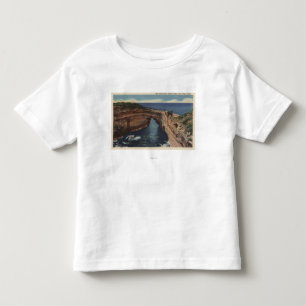 View of the Devil's Pot & the Sunset Cliffs Toddler T-shirt