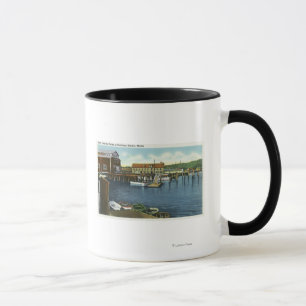 View of the Docks Mug