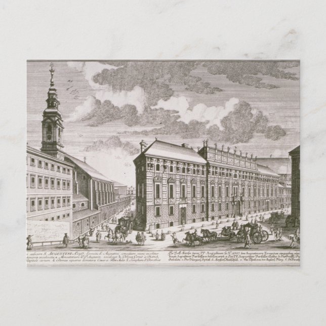 View of the Dorotheergasse showing the Postcard (Front)