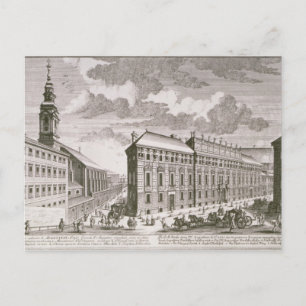 View of the Dorotheergasse showing the Postcard