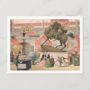 View of the East Nave of the Crystal Palace with S Postcard