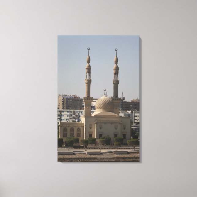 View of the Egyptian coast Canvas Print (Front)