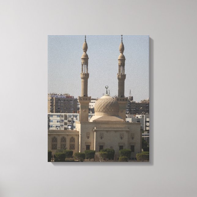 View of the Egyptian coast Canvas Print (Front)