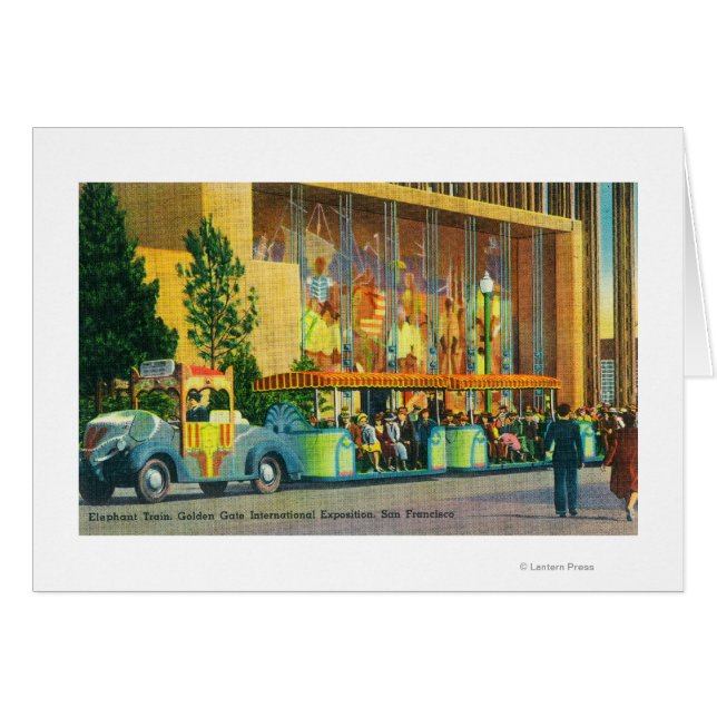 View of the Elephant Train (Front Horizontal)