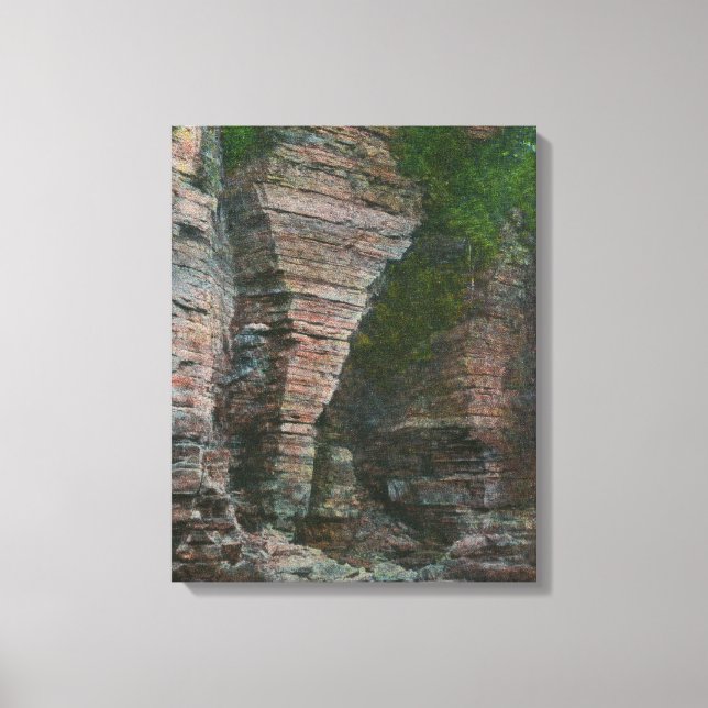View of the Elephant's Head Canvas Print (Front)