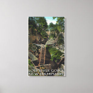 View of the Entrance to Judgment Hall of Plato Canvas Print