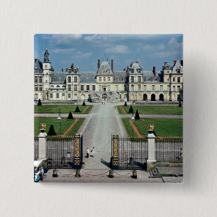 View of the exterior 2 inch square button