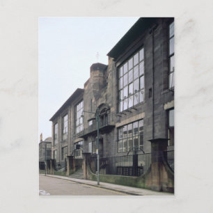 View of the exterior, built 1897-99 postcard