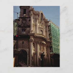 View of the exterior fa�ade postcard