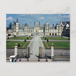 View of the exterior postcard