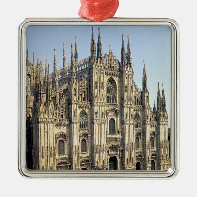 View of the facade, begun 1386 metal ornament (Front)