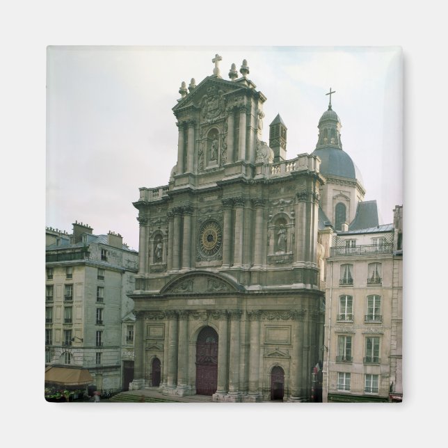 View of the facade, built 1627-41 magnet (Front)
