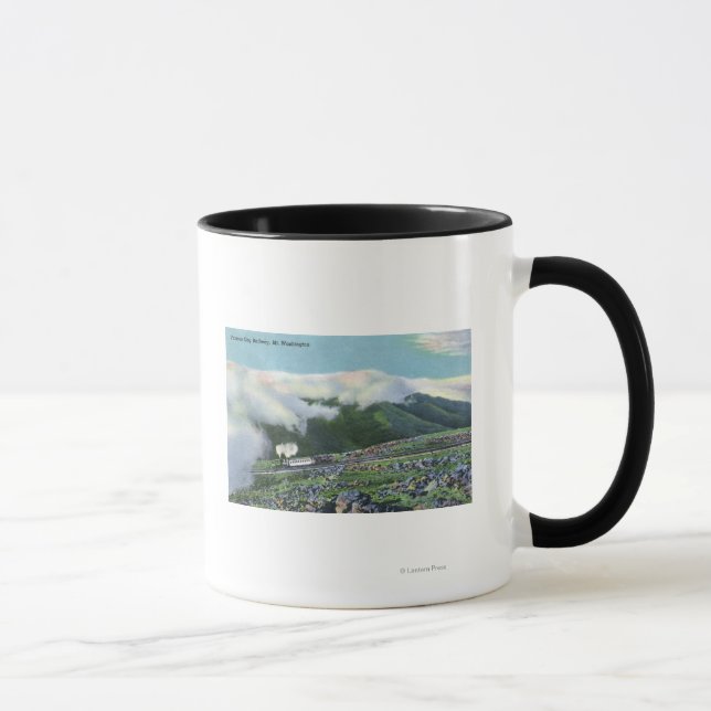 View of the Famous Cog Railway Mug (Right)