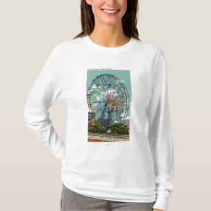 View of the Famous Wonder Ferris Wheel T-Shirt