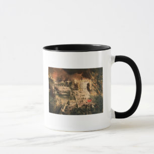 View of the Fires in Paris during the Commune Mug