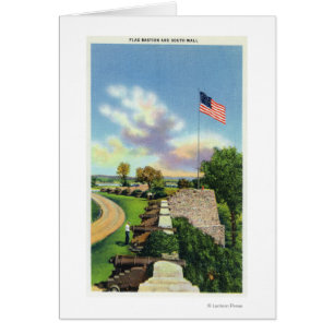 View of the Flag Bastion and South Wall