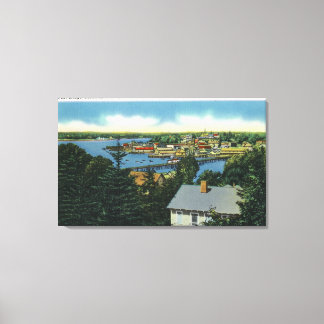 View of the Foot Bridge Canvas Print
