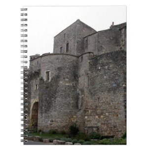 View of the fortified village (photo) 2 notebook