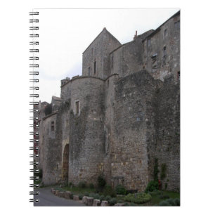View of the fortified village (photo) 3 notebook