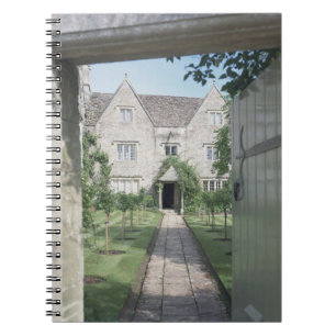 View of the front of the house (photo) notebook