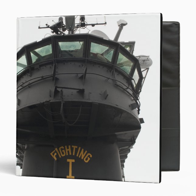 View of the front section of the superstructure binder (Front/Inside)