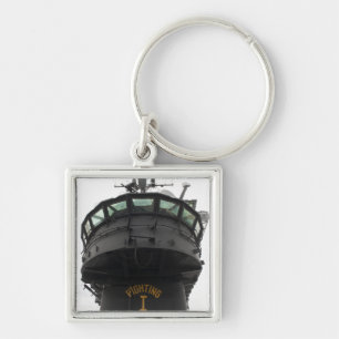 View of the front section of the superstructure keychain