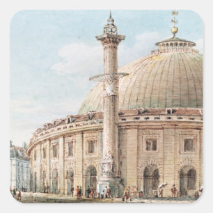 View of the Grain Market Square Sticker