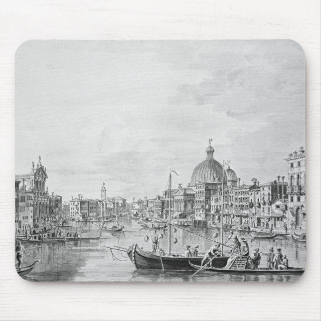 View of the Grand Canal, Venice, c.1800 Mouse Pad (Front)