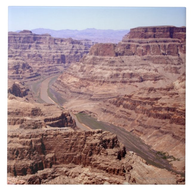 View of the Grand Canyon, Arizona Tile (Front)