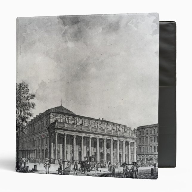 View of the Grand Theatre, Bordeaux Binder (Front/Inside)