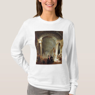 View of the Grande Galerie of the Louvre, 1841 T-Shirt