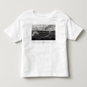 View of the Great Treaty Held at Prairie du Toddler T-shirt