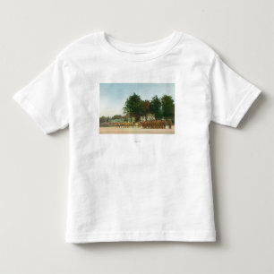 View of the Guard Mount Presidio in Formation Toddler T-shirt