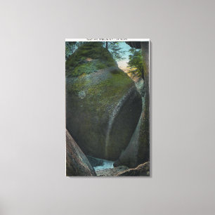 View of the Hall of Ships, Rock Formations Canvas Print