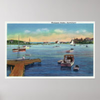 View of the Harwichport Wychmere Harbour