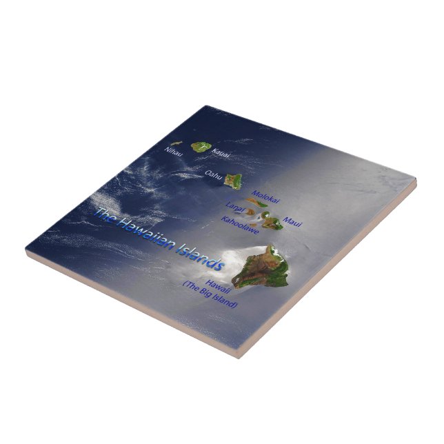 View of the Hawaiian Islands Tile (Side)